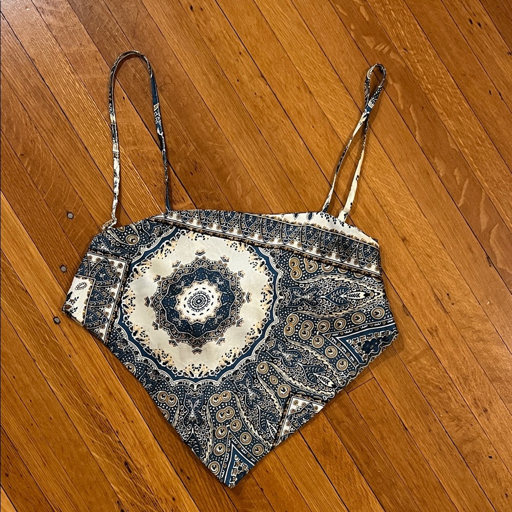 Bandana Scarf Top